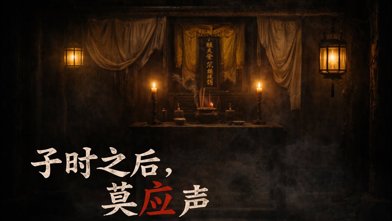 《子时之后，有人会在灵堂叫你名字。》