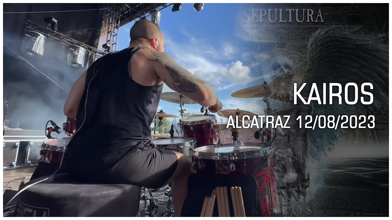 ELOY CASAGRANDE | KAIROS - SEPULTURA LIVE AT ALCATRAZ 12/08