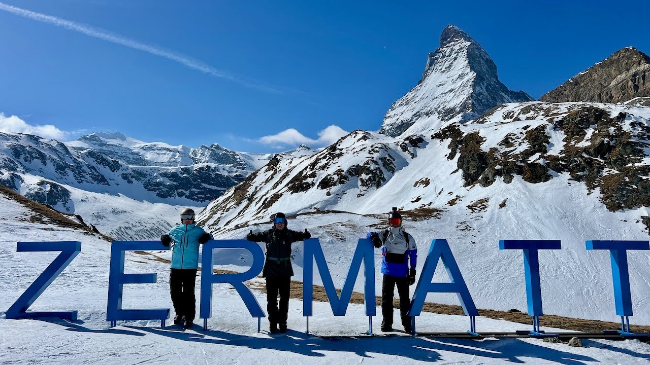 Zermatt 2025 (skiing with DJI drone, insta360 and Osmo Action 4)