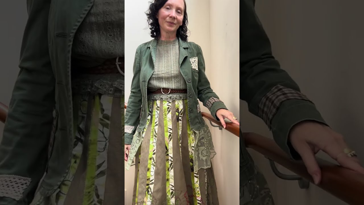 Making a Jacket into  Art to Wear  #diysewing  #sewingideas