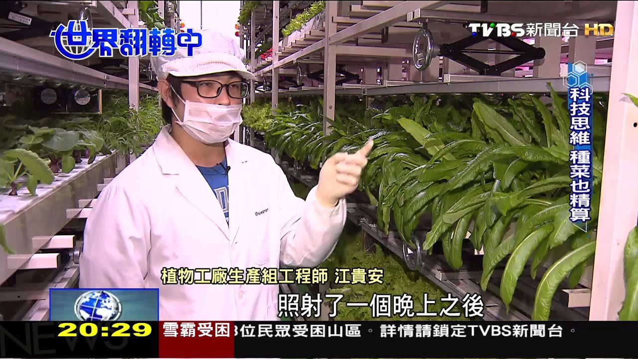 20160124 世界翻轉第26集 科技界投入農業4.0 植物工廠開拓新藍海