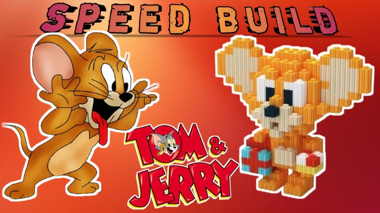 Nanoblock Jerry | Speed Build | titToys