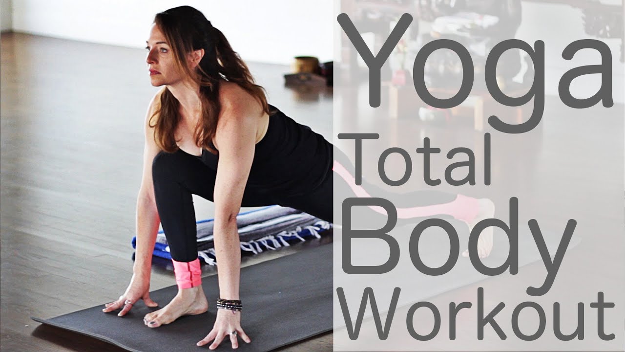 30 Minute Glowing Yoga Body Workout (Hatha Class)