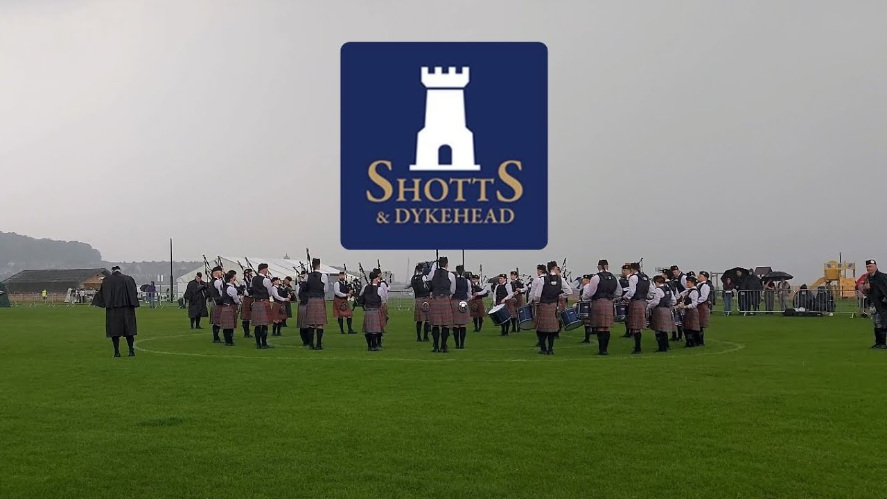 Shotts and Dykehead Caledonia's Grade 1 Medley at Gourock Highland Games (Rain and Thunder)