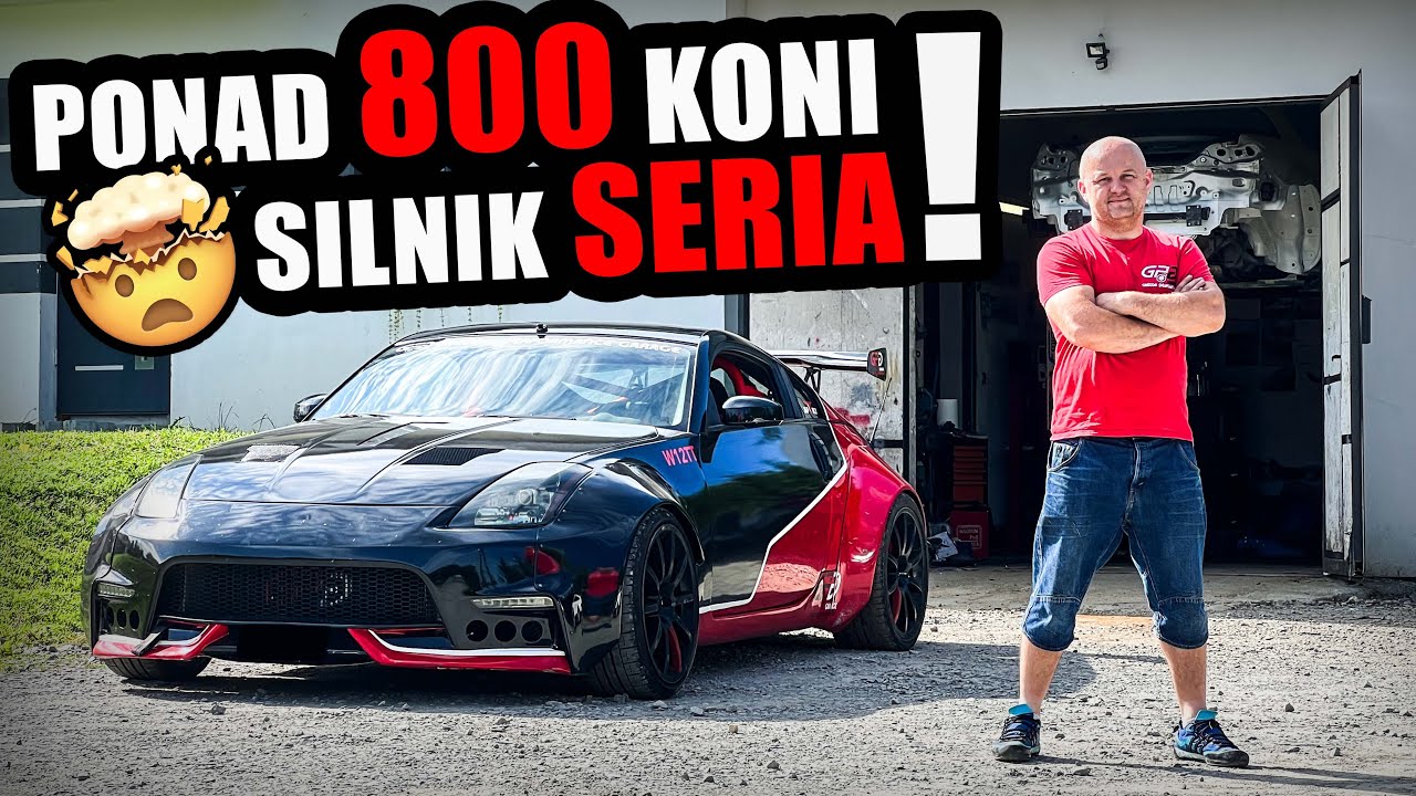 ZBUDOWAŁ Nissana z silnikiem 6.0 BENTLEY-a W12 w PRZYDOMOWYM GARAŻU!