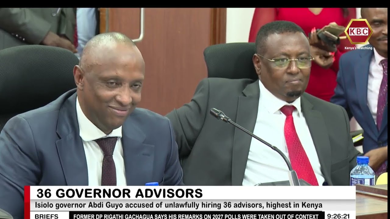 Isiolo governor accused of unlawfully hiring 36 advisors, highest in Kenya