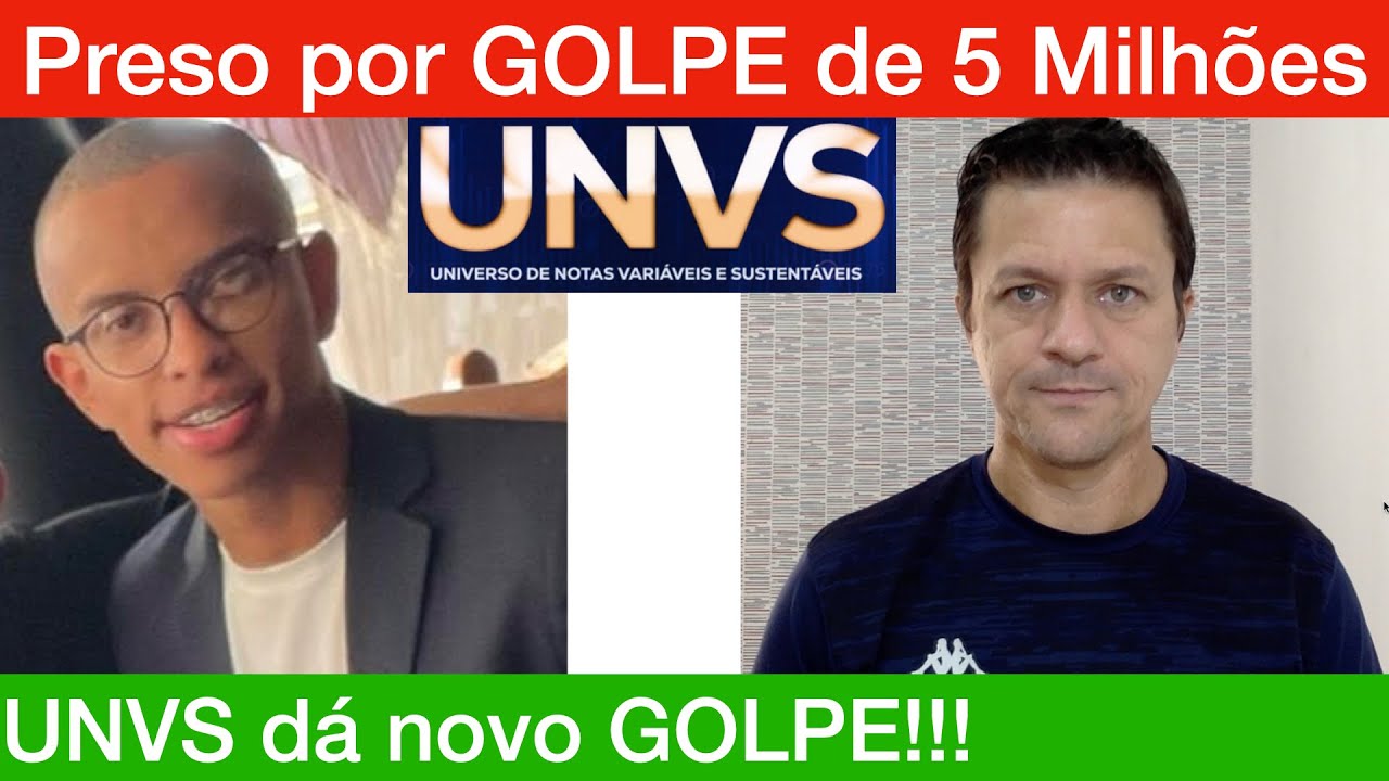 URGENTE! UNVS dá novo GOLPE! Diretor foi preso por GOLPE de 5 MILHÕES!!!
