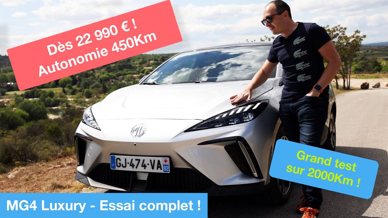 Essai MG4 Luxury : la meilleure voiture électrique abordable de 2023 ?