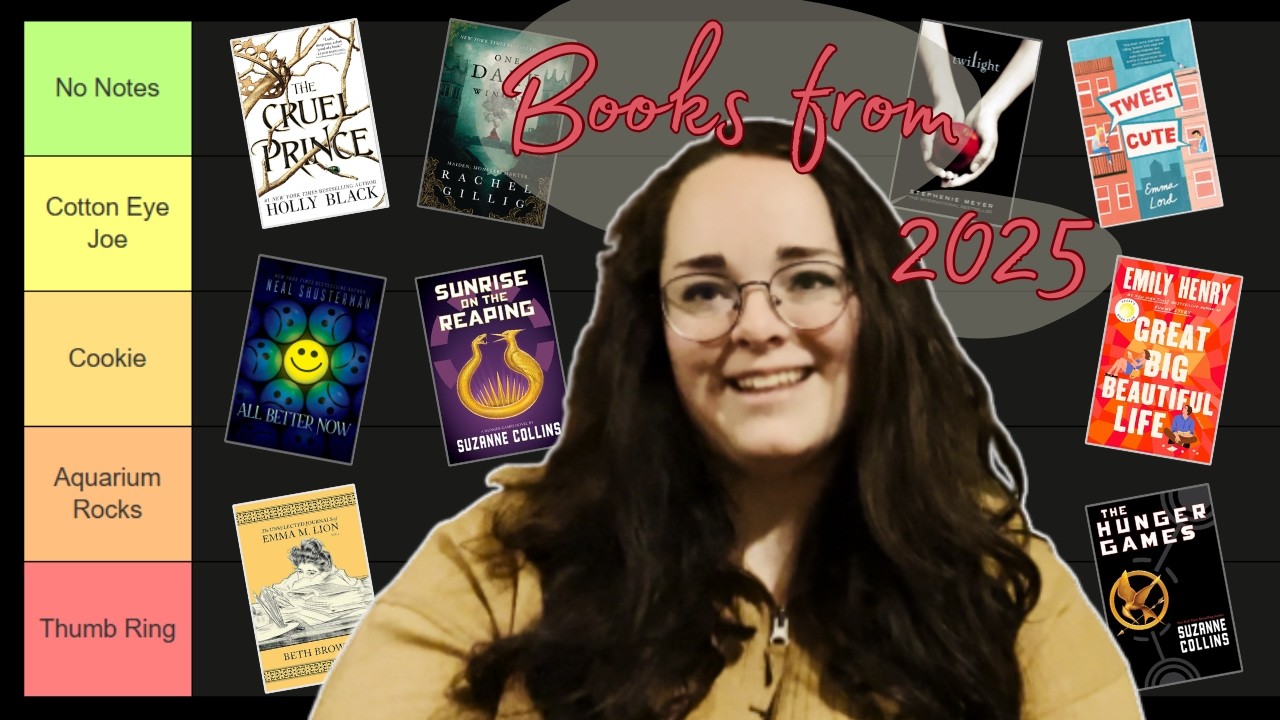 Ranking All the Books I Read in 2025