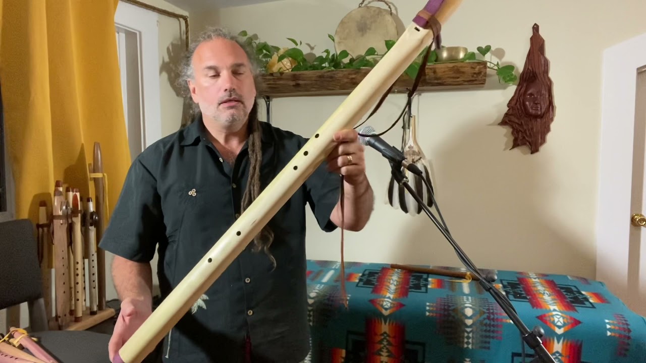 Contra Bass E, One And Done! An amazing Native American style flute!
