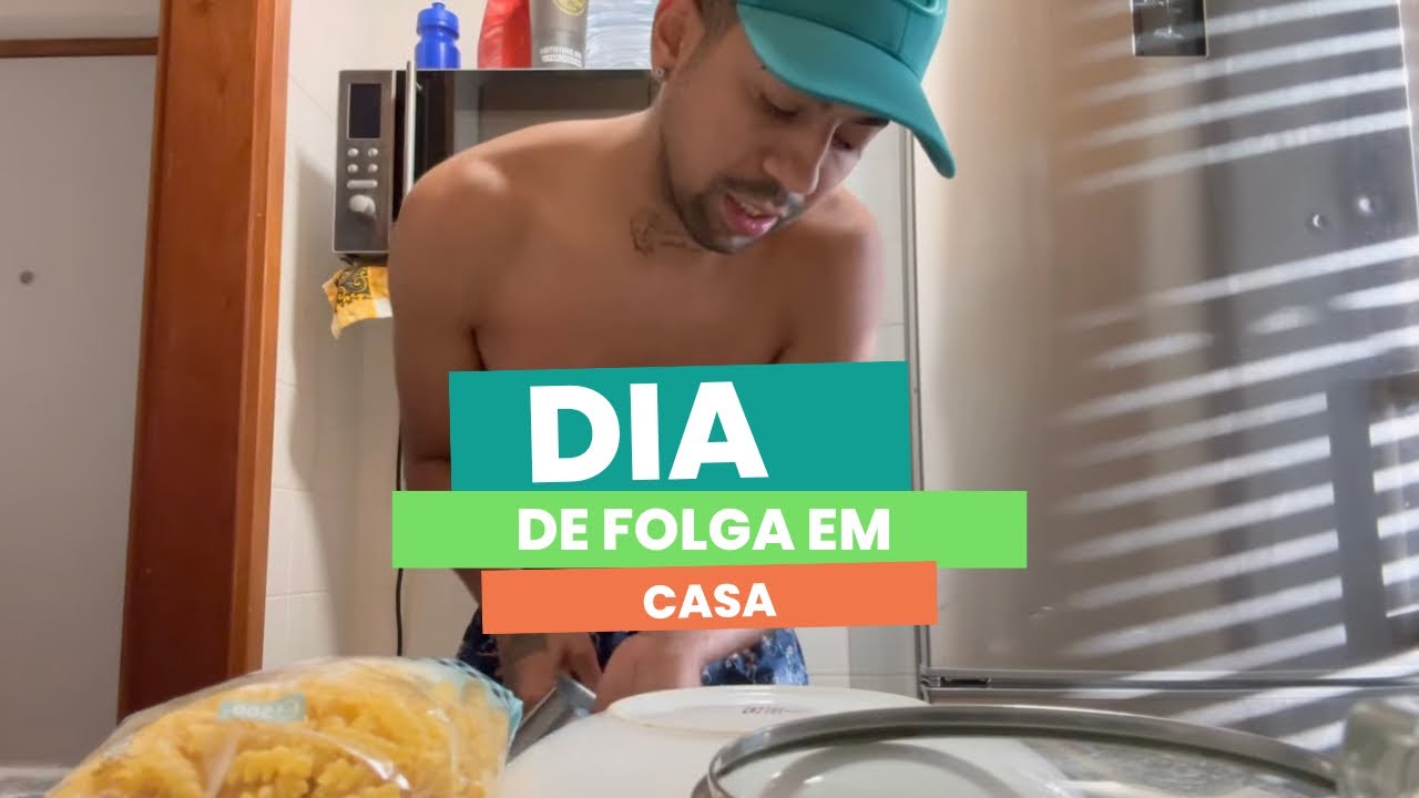 DIA DE DESCANSO EM CASA SOZINHO 😍🇵🇹
