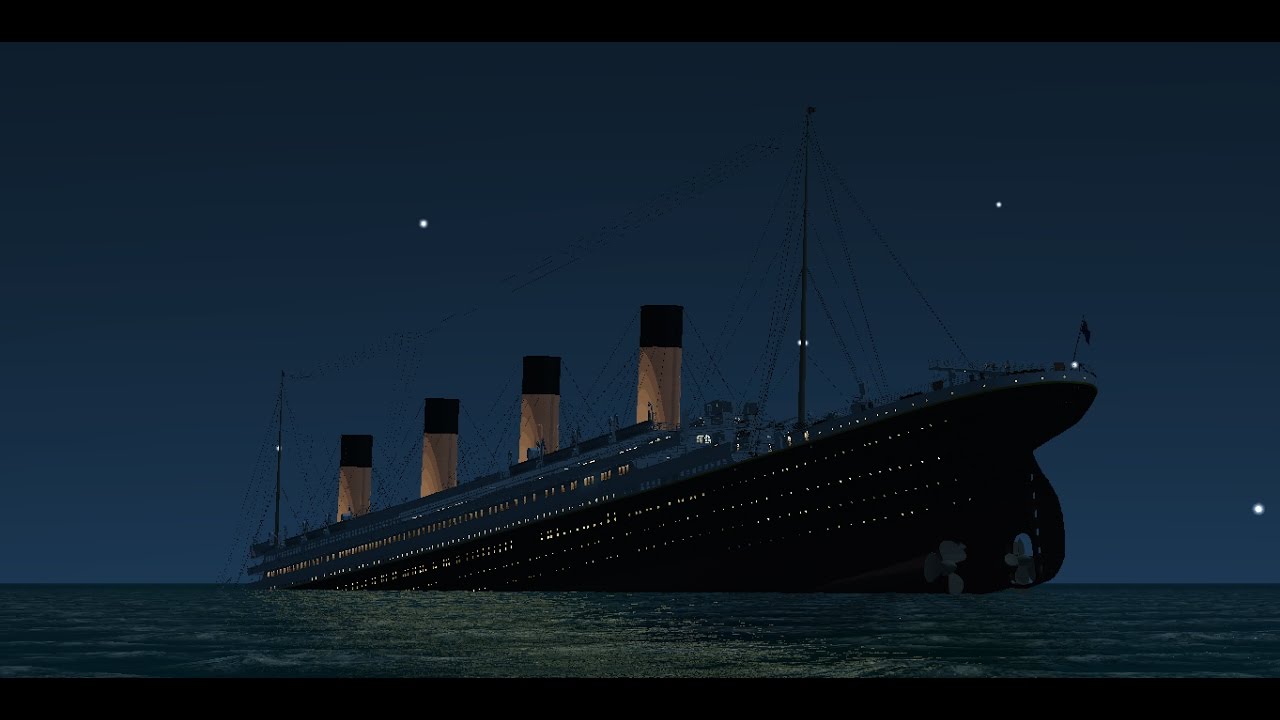 Titanic 105 Years (anniversary) Virtual Sailor/Vehicle Simulator