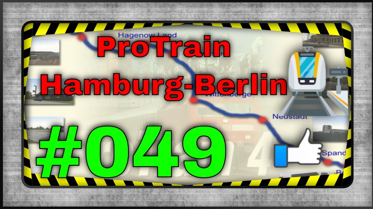 Microsoft Train Simulator Gameplay 4K – 049 – Pro Train Hamburg-Berlin – Einführungsfahrt Winter 4/8