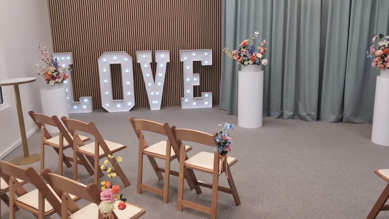 The Studio. Amazing wedding venue for those wanting a beautiful wedding ceremony.