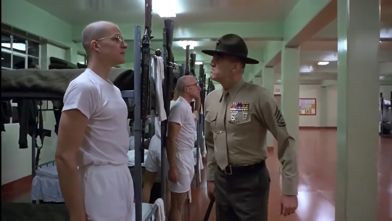 Pvt Joker Promotion To Squad Leader 😂 R. Lee Ermey (R.I.P Marine)
