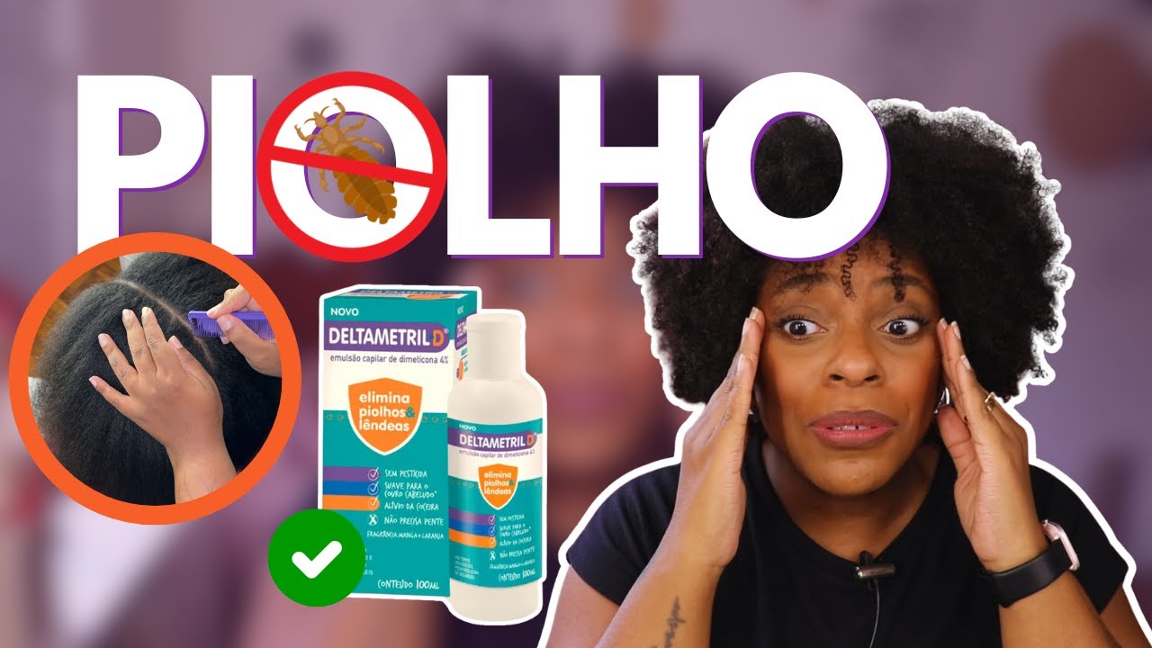 COMO TIRAR PIOLHO DE CABELO CRESPO