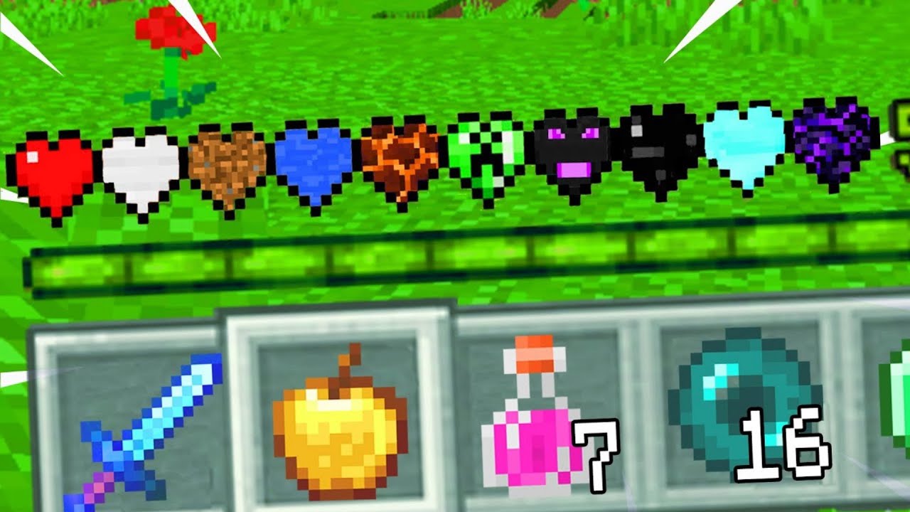 MINECRAFT DE VANNAK EGYEDI SZIVEK!