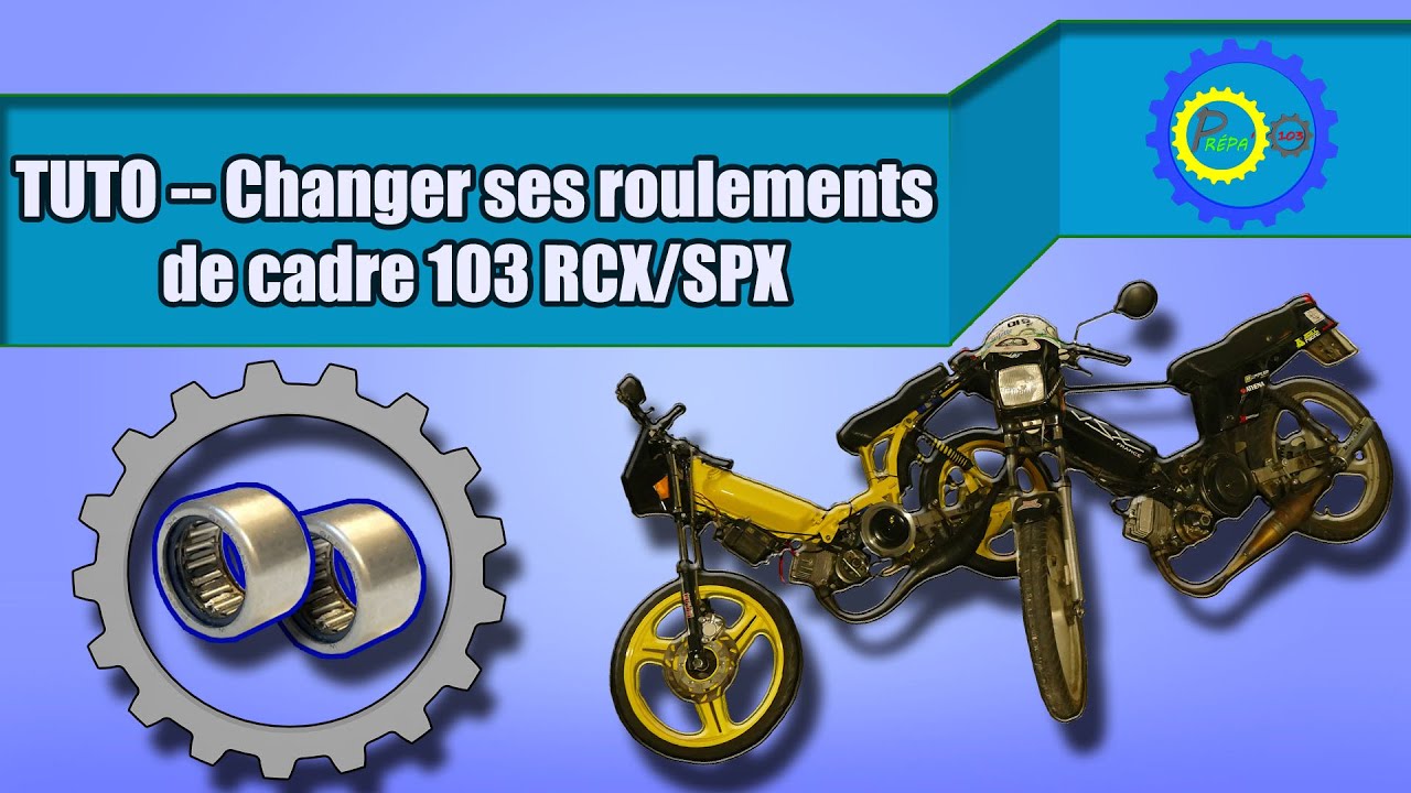 TUTO // Changer les roulements (Douilles à aiguilles) cadre 103 SPX/RCX !
