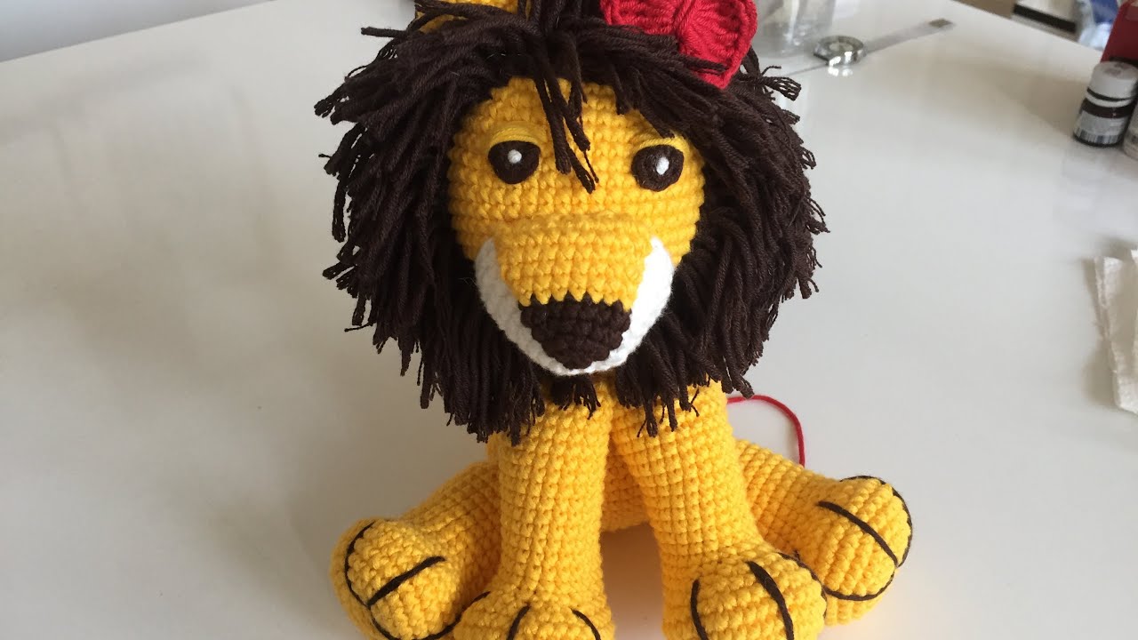 Amigurumi Aslan Yapımı | How to make lion 1.BÖLÜM