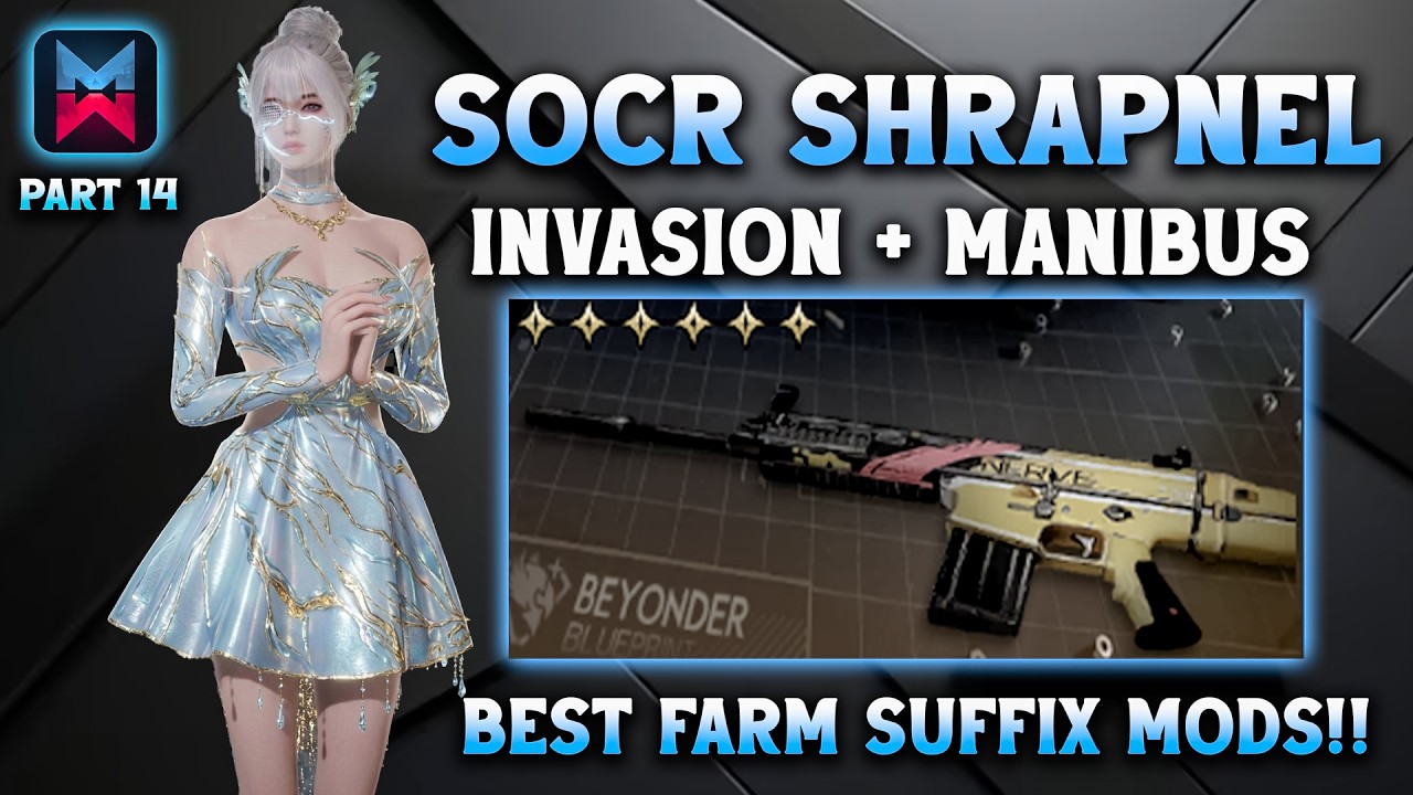 SOCR SHRAPNEL FAST FARM INVASION? MANBIUS NIGHTMARE🥶BEST BUILD GUIDE - ONCE HUMAN