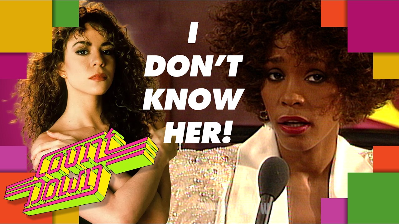 Whitney Houston 'What I Think of Mariah Carey? I Don't Think of Her!' | Countdown Interview (1990)