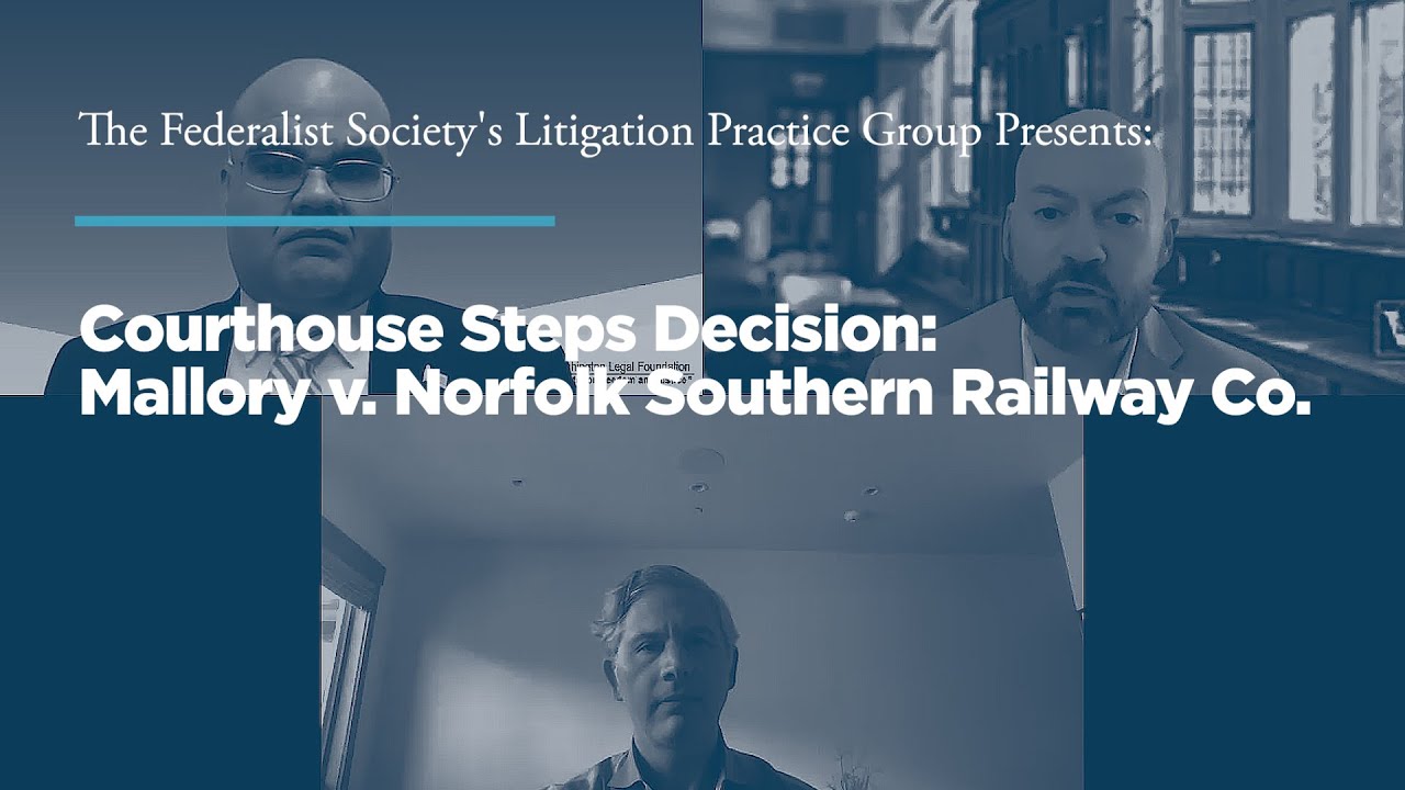 Courthouse Steps Decision: Mallory v. Norfolk Southern Railway Co.