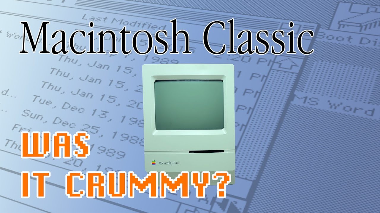 Был ли Macintosh Classic плохим?