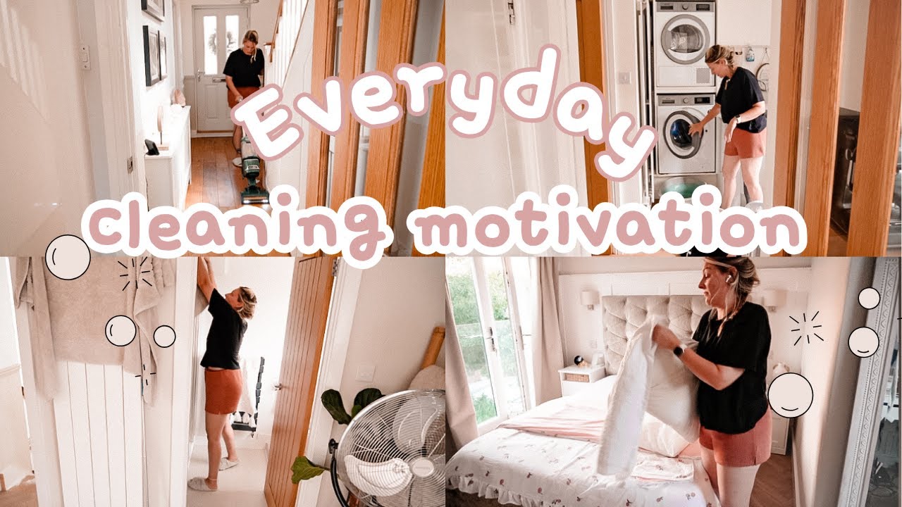 EVERYDAY CLEANING MOTIVATION | MUM OF 3 CLEAN WITH ME | Emma Nightingale