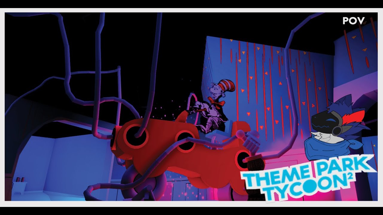 The Cat In The Hat Ride | Universal Islands of Adventure | Roblox | Theme Park Tycoon 2 | POV