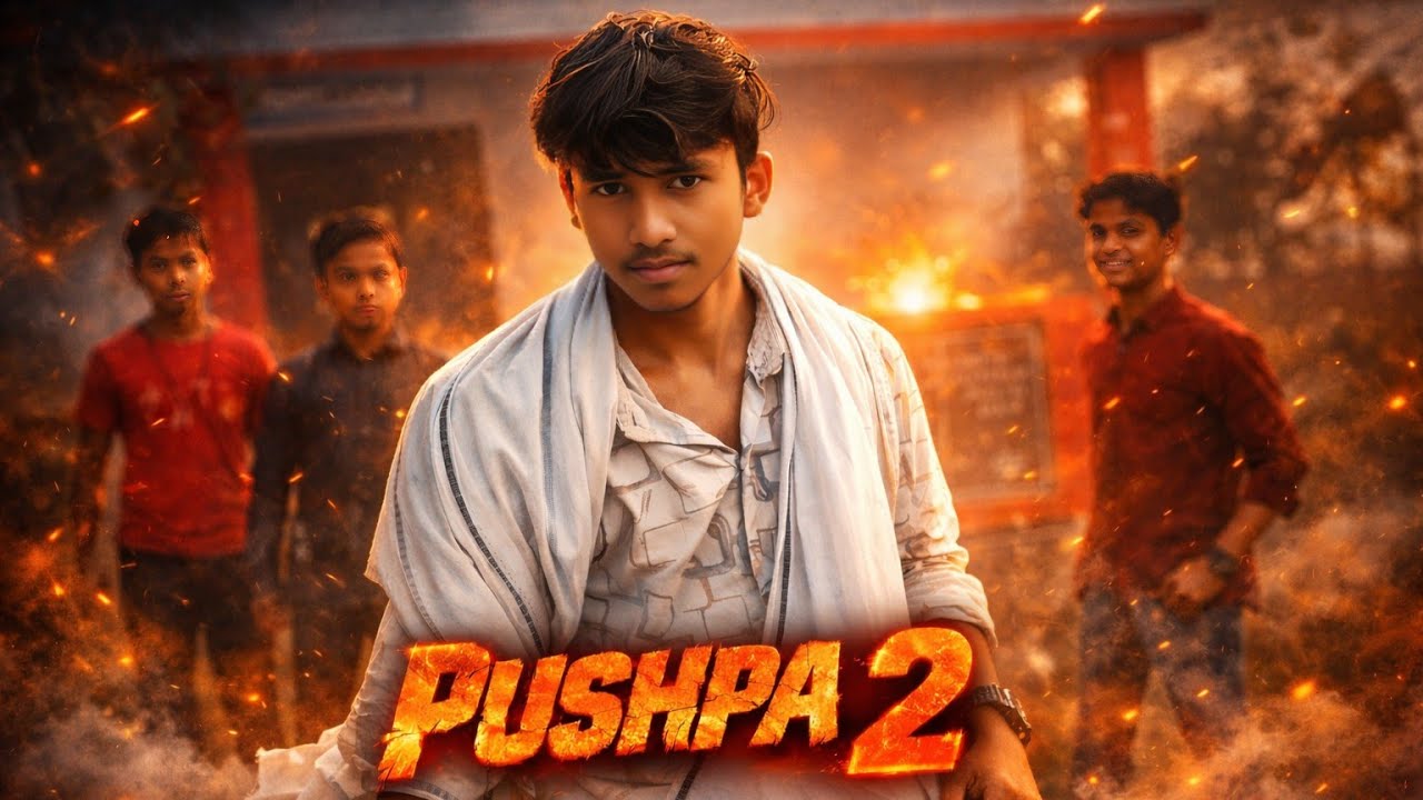 Pushpa 2 Movie 🎥 || Allu Arjun || Fight Scene || Movie Scene || @sanoj_creator_01