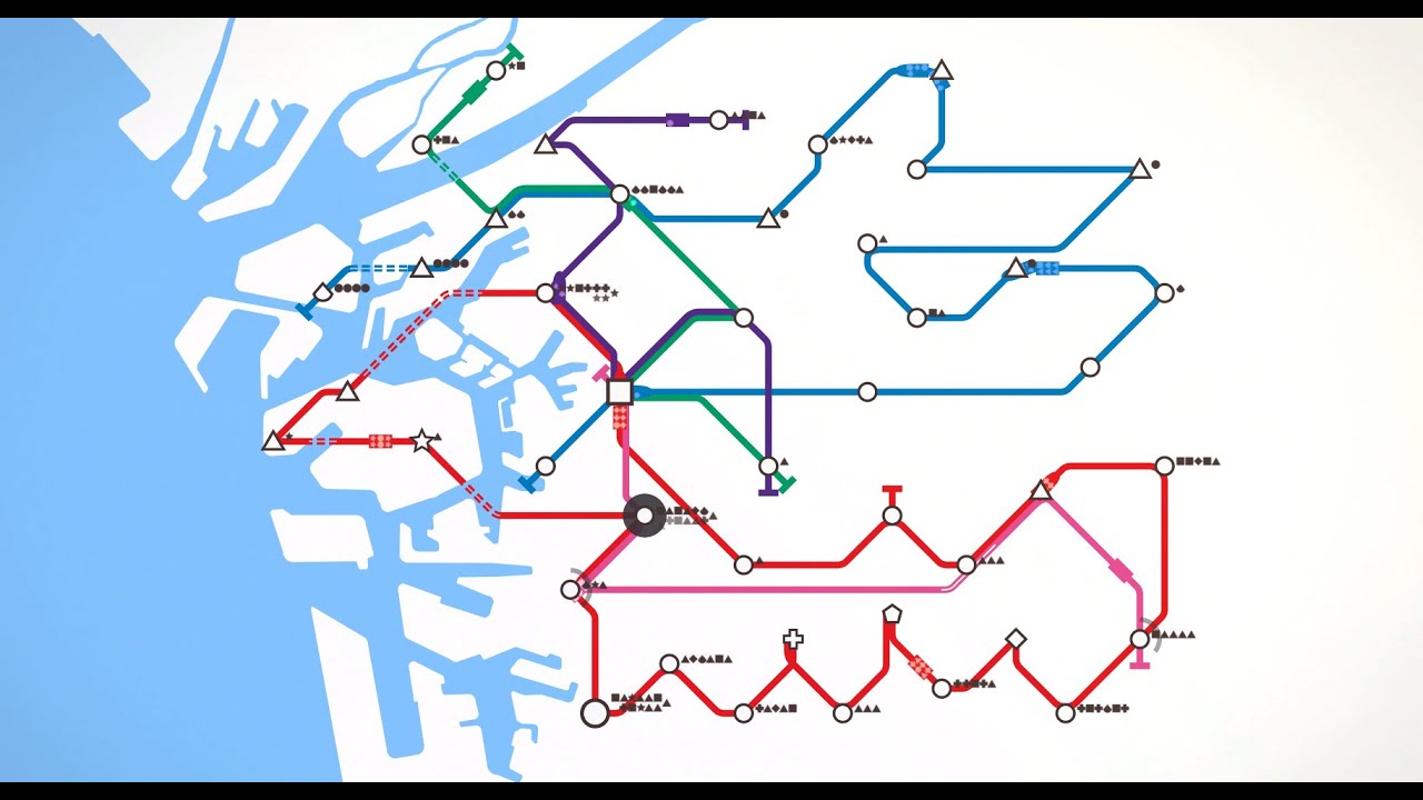 Mini Metro / OSAKA'S SHINKANSEN ARE INCREDIBLE!!!
