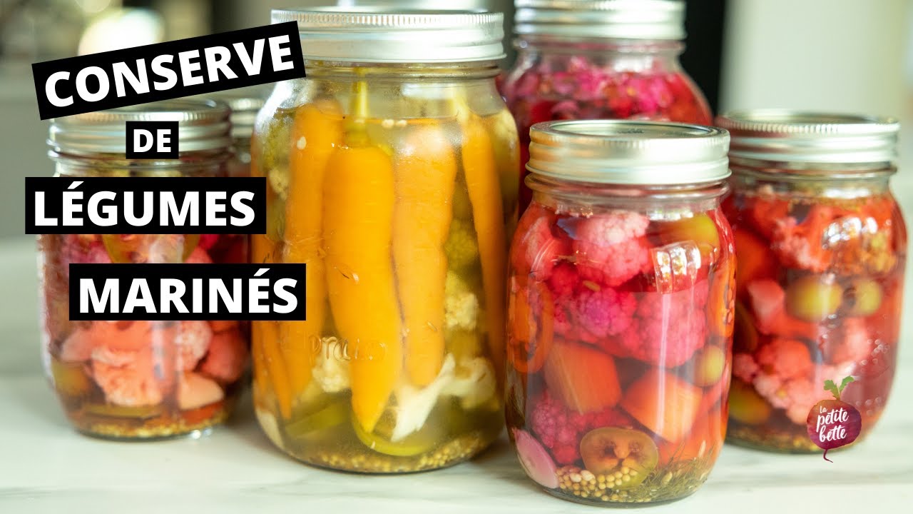 GIARDINIERA Pickle Légumes marinés en bocaux  🥦 Conserve antipasto La petite bette