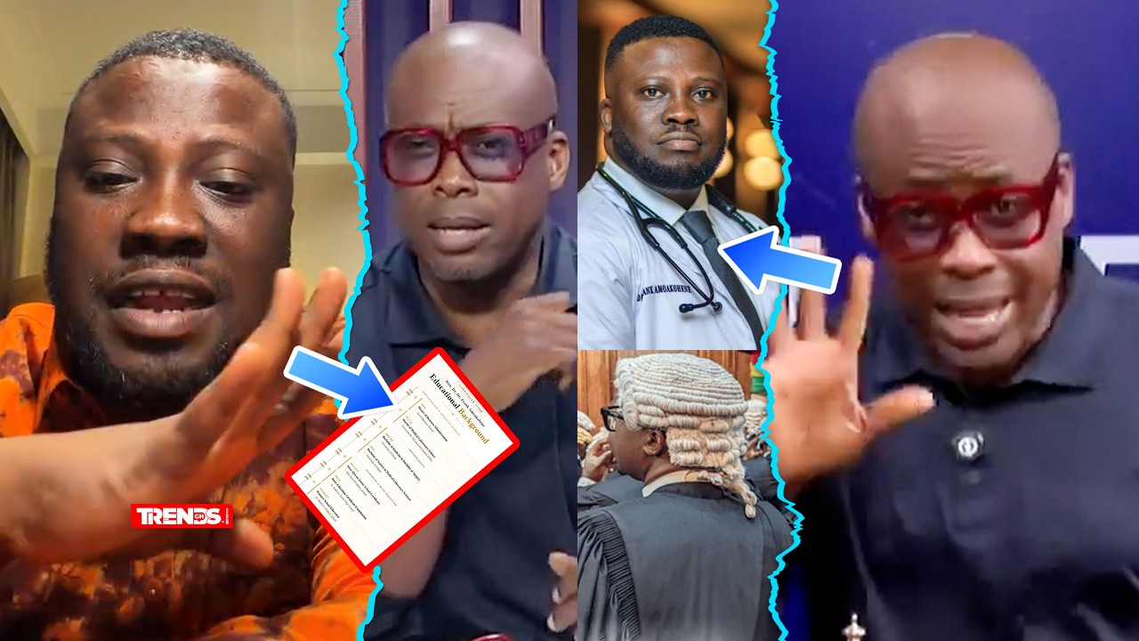 Ты тупой и лжец! Министр Ашанти выходит в прямой эфир и оскорбляет Пола Адома Отчере; Пол Адом от...