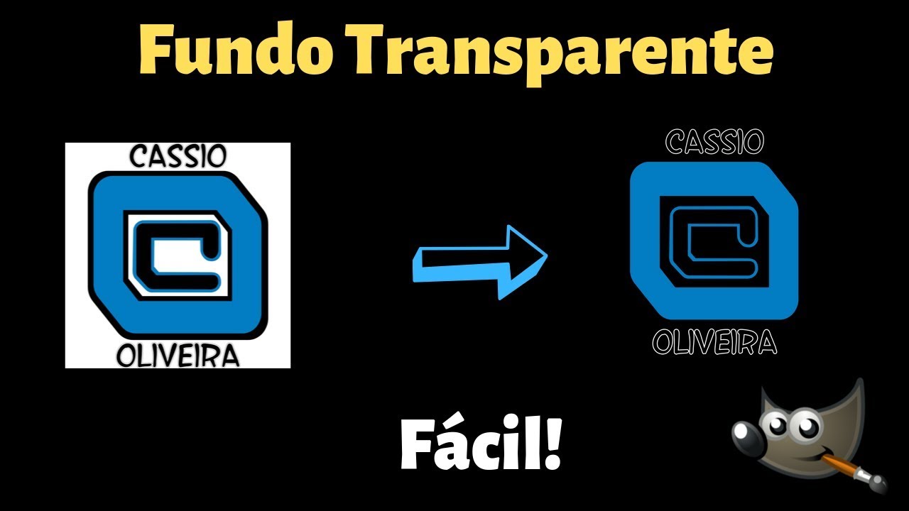 Como Deixar Imagem com Fundo Transparente no GIMP!