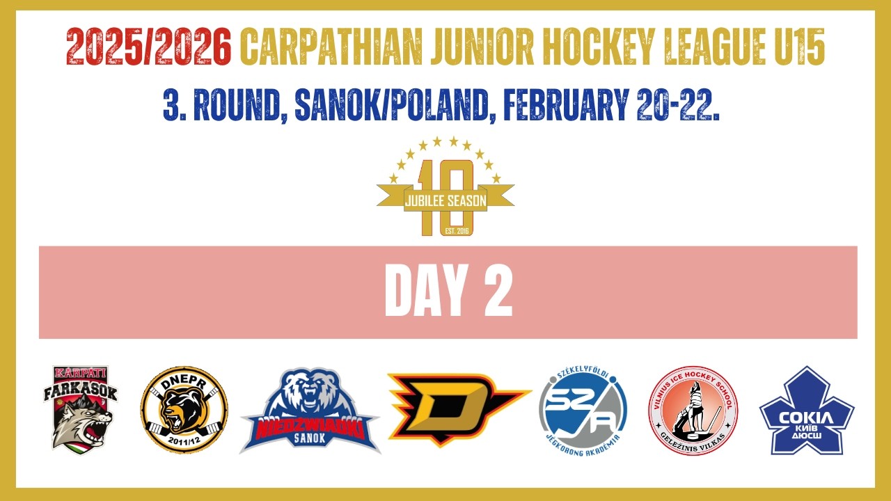 2025/2026 CJHL U15, 3. ROUND - DAY 2/2