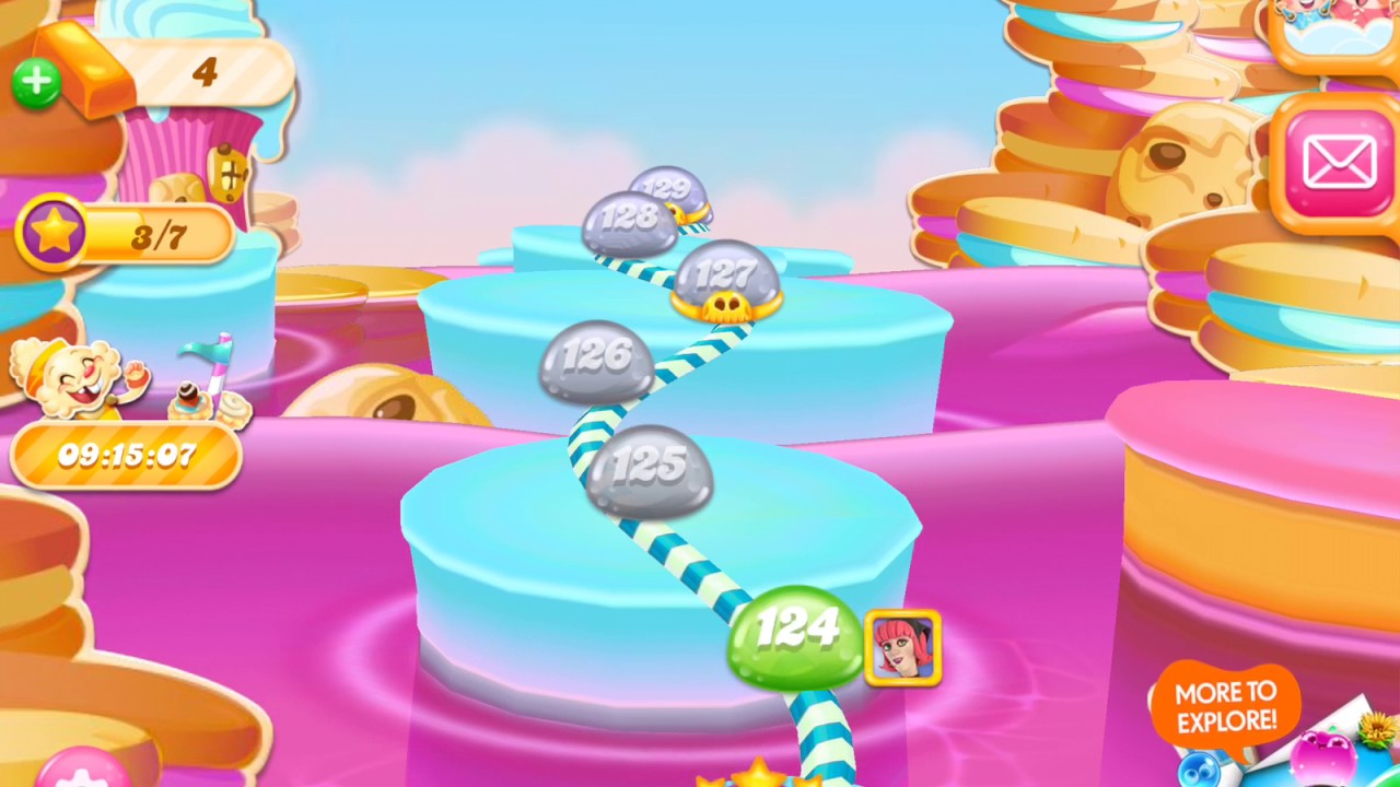 Let's Play - Candy Crush Jelly Saga iOS (Level 121 - 130)