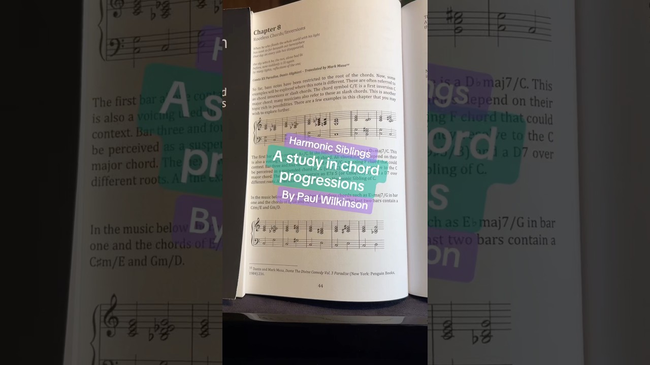 Musiker #Musikstudent #Musiktheorie #Akkordfolge #Komponist #Reharmonisierung #Jazzakkorde #Akkord