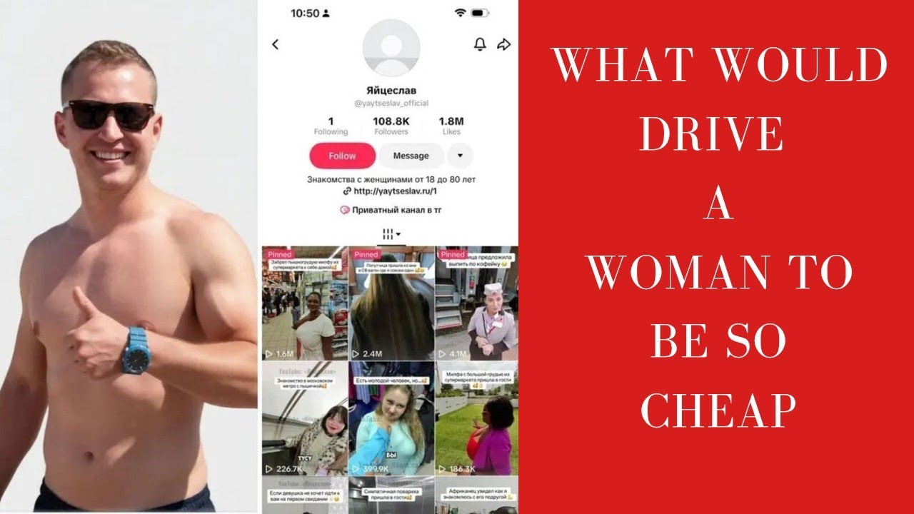 The Russian man exposed the grand scale of cheapness in Kenyan women