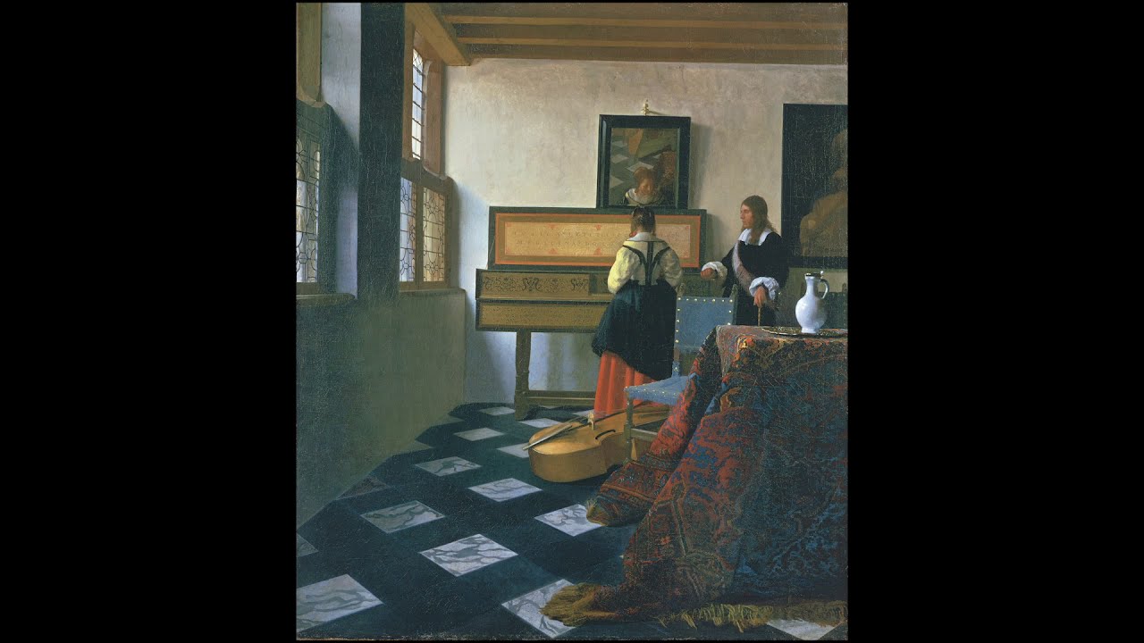 Audio Descriptive: Vermeer's 'Lady at the Virginals with a Gentleman'