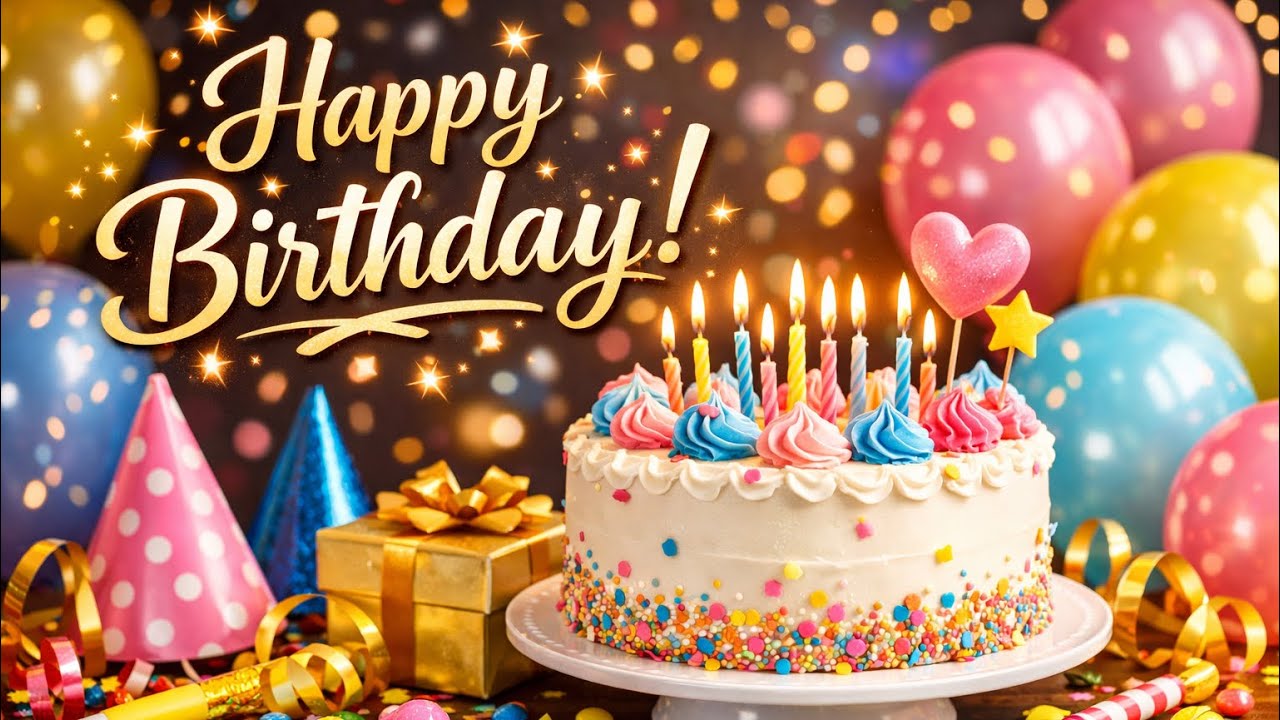 Happy Birthday to You Song 🎂 Birthday Celebration Video | Party Music #happybirthday #birthday