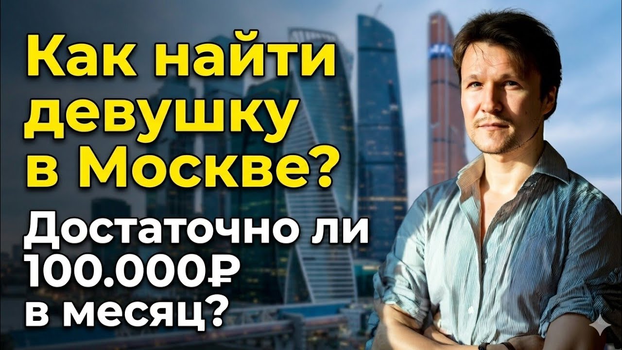 Как найти девушку в Москве? Достаточно ли 100.000 руб. для построения отношений?