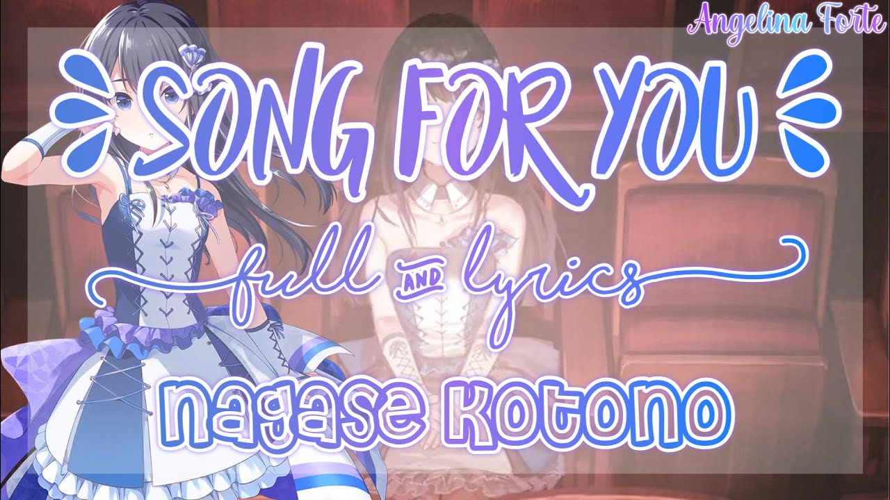 Idoly Pride - Nagase Kotono「song for you」[FULL+LYRICS]