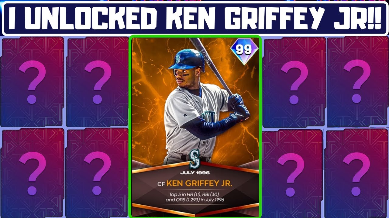 I unlocked RETRO LIGHTNING KEN GRIFFEY JR in MLB The Show 25