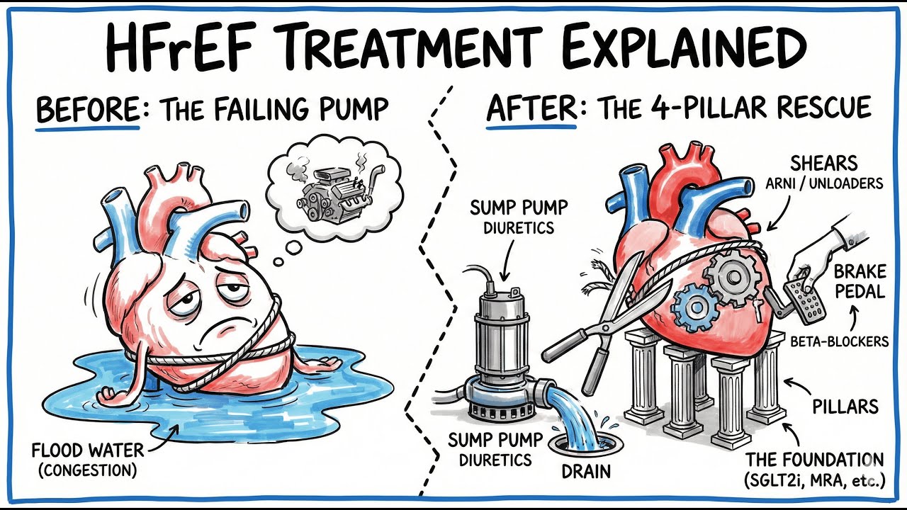 HFrEF Pillars Explained: The Evidence-Based Approach