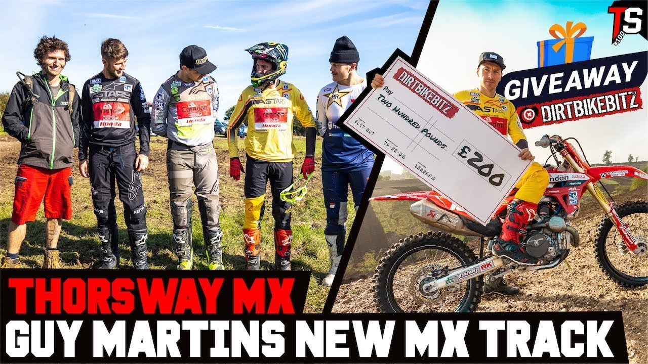 ME & BILLY RIDE GUY MARTINS INSANE NEW MOTOCROSS TRACK | £200 GIVEAWAY