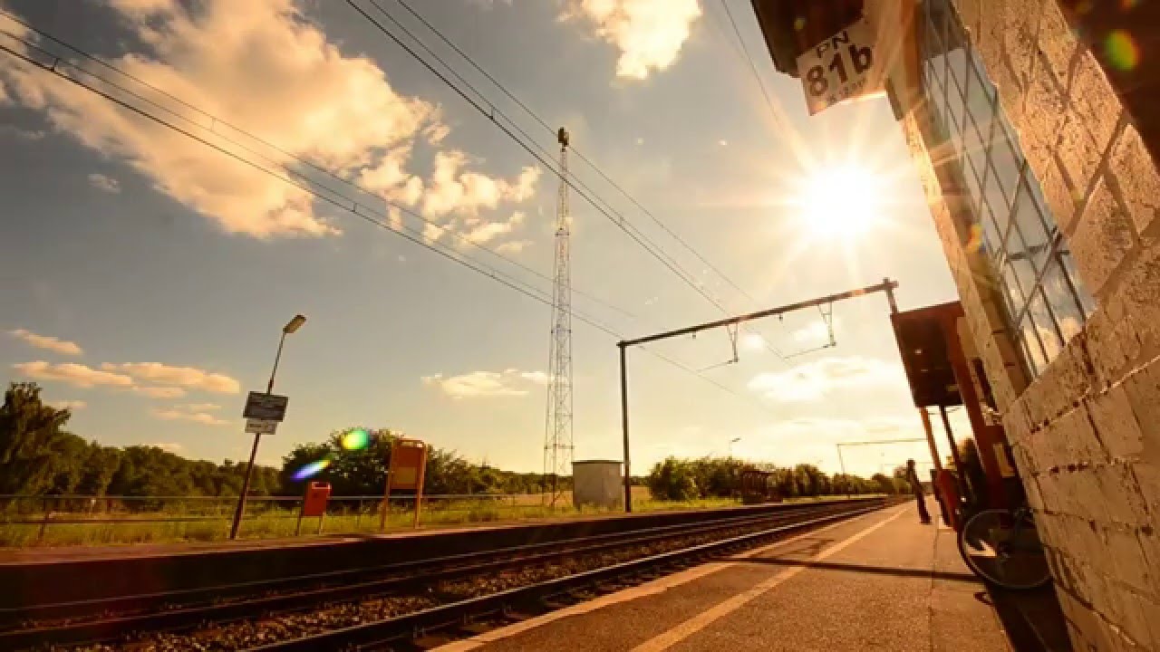 Arrival of a Train at Capellen, 2012