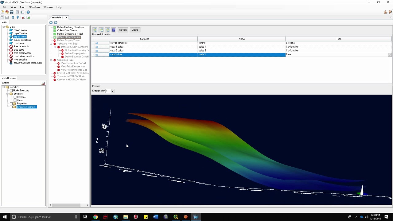 01 Tutorial Modelo Conceptual Visual Modflow Flex 5.1