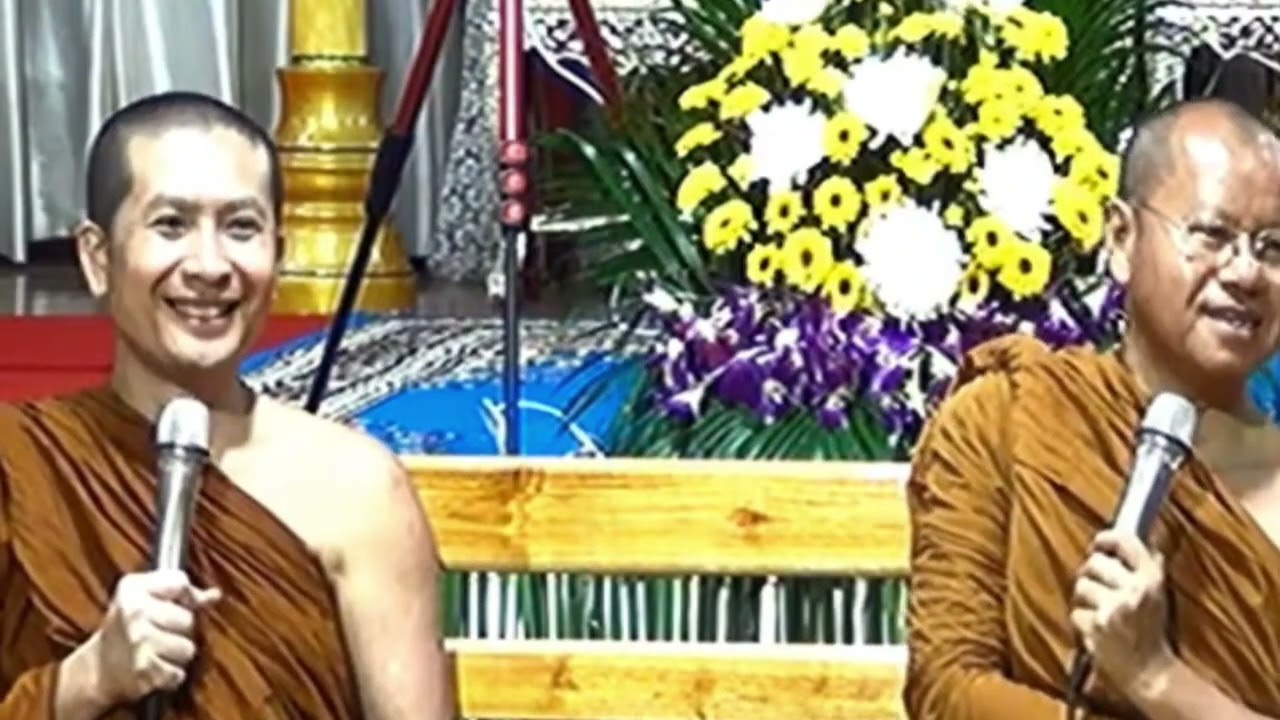 บรรยายธรรม ๒ ธรรมมาสน์ โดยพระมหาสปอง  มุทิโต และพระอธิการนิรุต  นิติสาโร