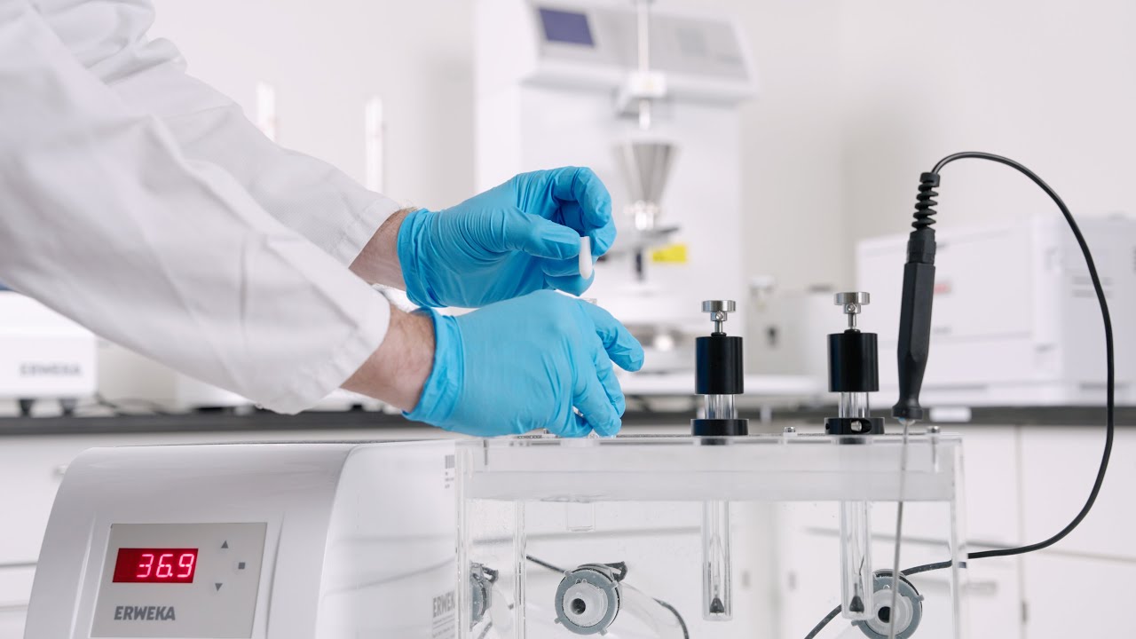 ERWEKA PM 30 Suppository Penetration Tester - User Video