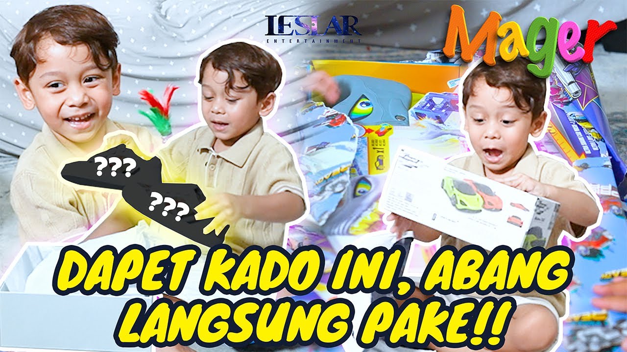 MAGER : UNBOXING KADO ULTAH DARI BESTIE & FANS ABANG L!!!